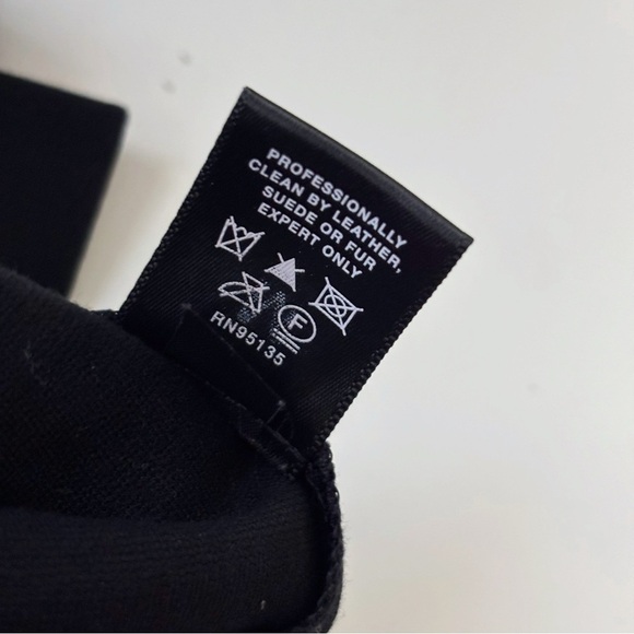 Lafayette 148 Leather Panel Dress 6 Ponte Knit Black - Picture 9 of 10